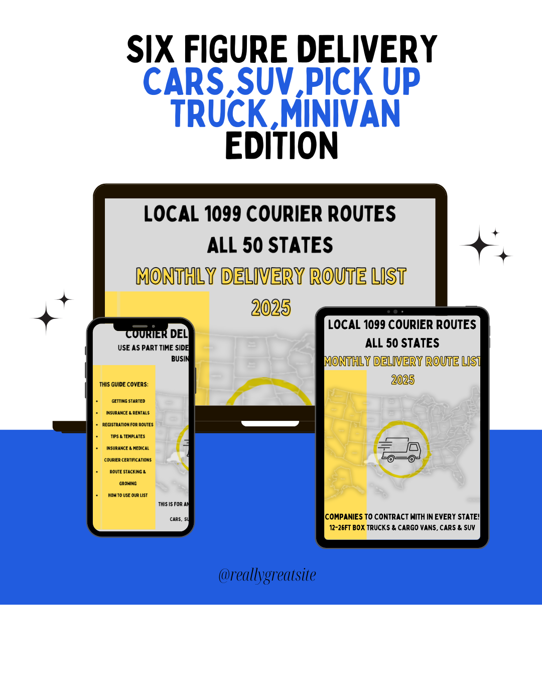 Six Figure Courier List & Guide