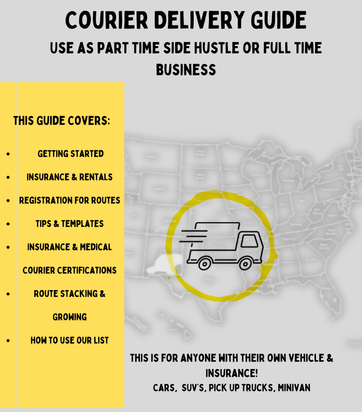 Six Figure Courier List & Guide