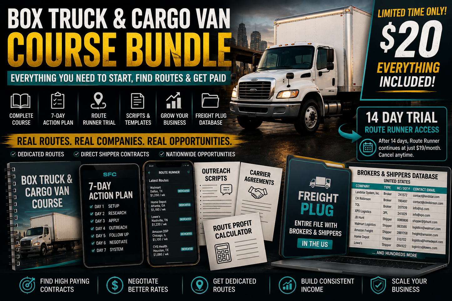 Cargo Van & Box Truck Starter Package